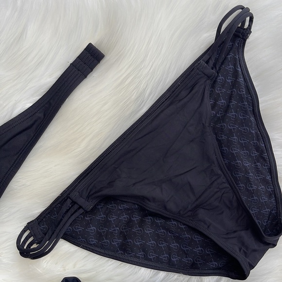 34B 2pc Vs Victoria’s Secret Bombshell Miraculous Adds-2cup black jeweled bikini - Picture 13 of 17